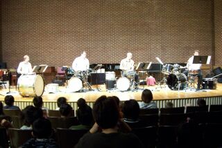 Jazz drumming!